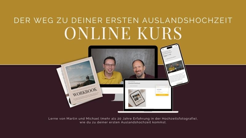 Der Weg zu deiner ersten Auslandshochzeit